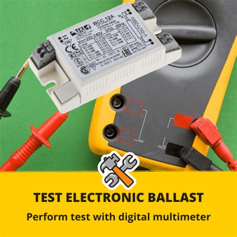 how to test a ballast with a multimeter|How To Test An Electronic Ballast With A Digital .